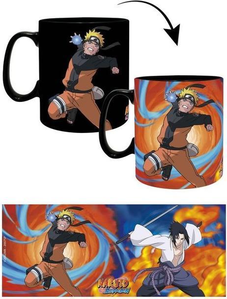 Actual product image ABYstyle Naruto Shippuden: Naruto vs. Sasuke - Thermal Effect (460 ml, 1 x)