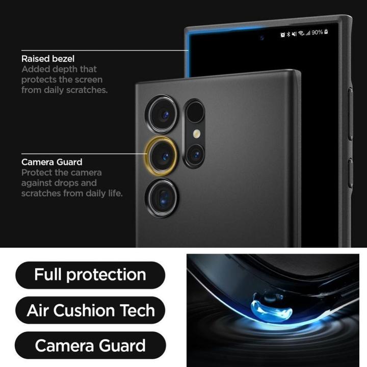 Actual product image Spigen Thin Fit (Samsung Galaxy S24 Ultra)