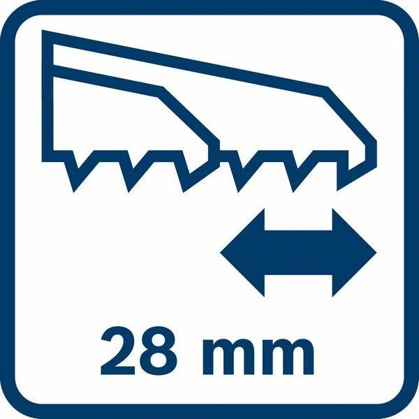 Produktbild Bosch Professional Säbelsäge GSA 1100 E, Sägeblatt Metall S 123 XF, Sägeblatt Holz S 2345 X