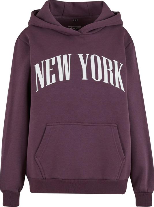 Miss Tee New York Ladies Fluffy Hoody - 178529