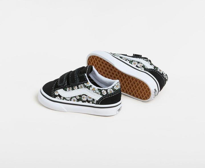 Produktbild Vans Old Skool V Daisies BLACK/WHITE (25)