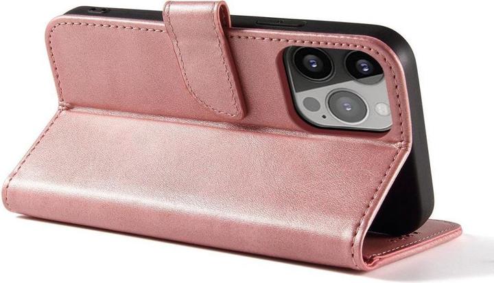 Image du produit Hurtel Etui magnétique pour Samsung Galaxy A34 5G Couverture avec flip Wallet Stand Rose (Samsung Galaxy A34 5G)