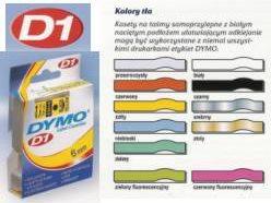 Actual product image Dymo S0720680 Standard Tape (0.90 cm, Black, White)