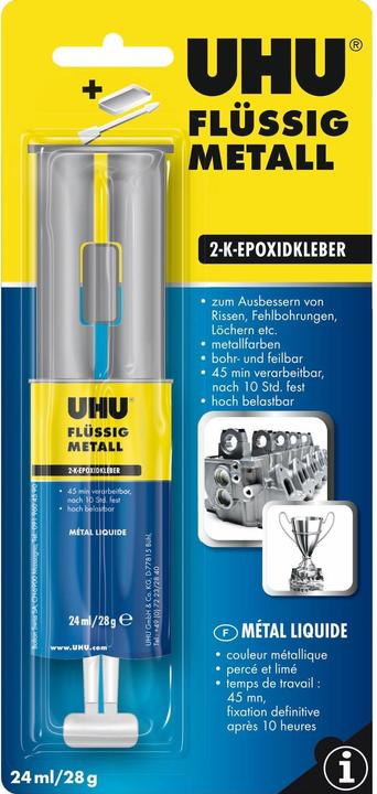 UHU Flüssigmetall (28 g, 25 ml)