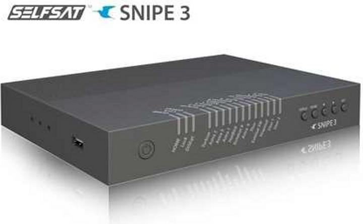 Actual product image Selfsat Snipe V3 Twin (Flat antenna, 33.70 dB, DVB-S / -S2)