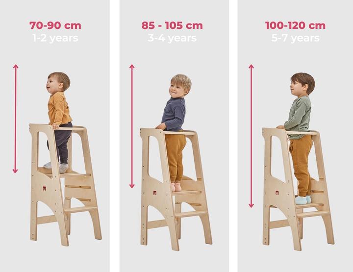 Produktbild Bianconiglio Kids Lernturm EVO Natur