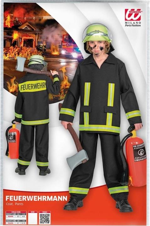 Image du produit Widmann Costume de pompier (116)