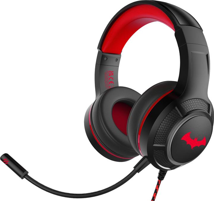 Actual product image OTL Technologies DC Comics DC0905 Headphones & Headset Wired Headband Gaming Black, Red (Cable)