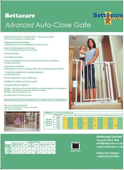 Produktbild Bettacare Auto-Close (68.50 cm)