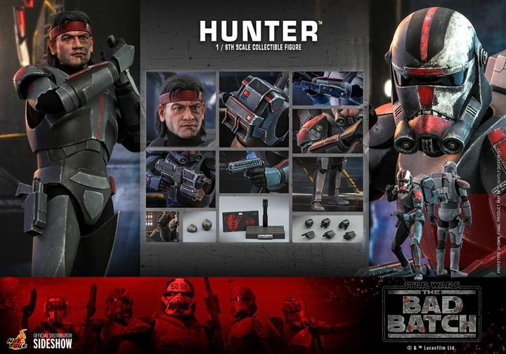 Produktbild Hot Toys Star Wars – The Bad Batch “Hunter” 1/6 Actionfigur