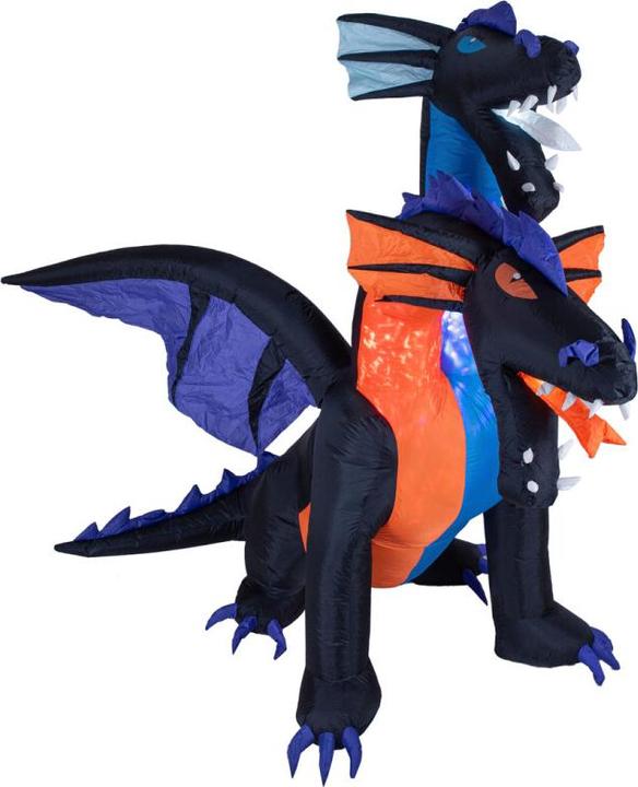Produktbild Europalms Halloween Aufblasbare Figur Drache, animiert, 208cm