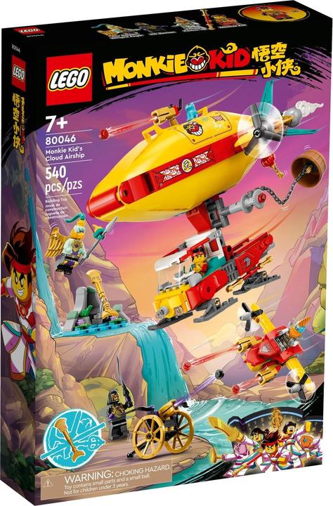Produktbild LEGO Monkie Kid Wolkenschiff (80046, LEGO Monkie Kid)