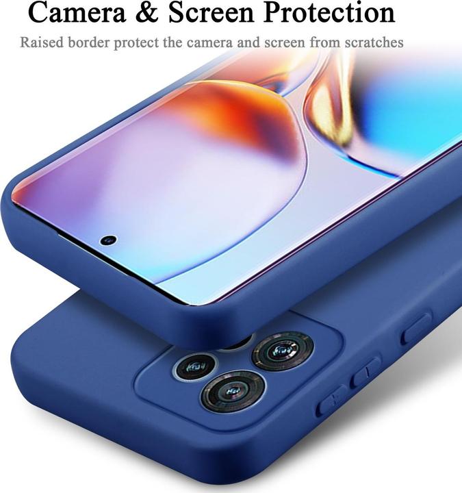 Produktbild Cadorabo Hülle für Motorola Edge 40 Pro TPU im Liquid Schutz Silikon Design (Motorola Edge 40 Pro)