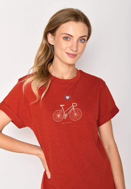 Produktbild Greenbomb Women's Bike Love Stop T-Shirt (XL)