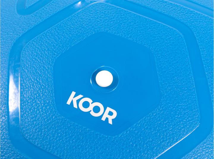 Actual product image Koor Gym Ball 55 cm, Blue (55 cm)