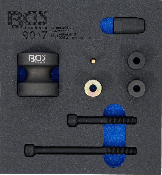 Image du produit BGS Insert de servante d'atelier 1/6 : Kit de démontage d'injecteurs | pour BMW à injection directe d...