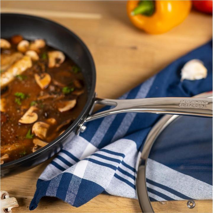 Immagine prodotto Kuhn Rikon Easy Pro Sauté-Pfanne (28 cm, Padella per friggere, Alluminio, Acciaio inossidabile)