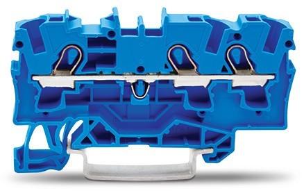 Immagine prodotto Wago Morsetto per guida DIN 3x4mm2 blu (Vari)