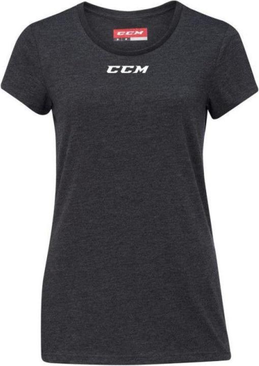 Produktbild CCM Damen-T-Shirt mit Rundhalsausschnitt (XL, Dunkelblau) (XL)