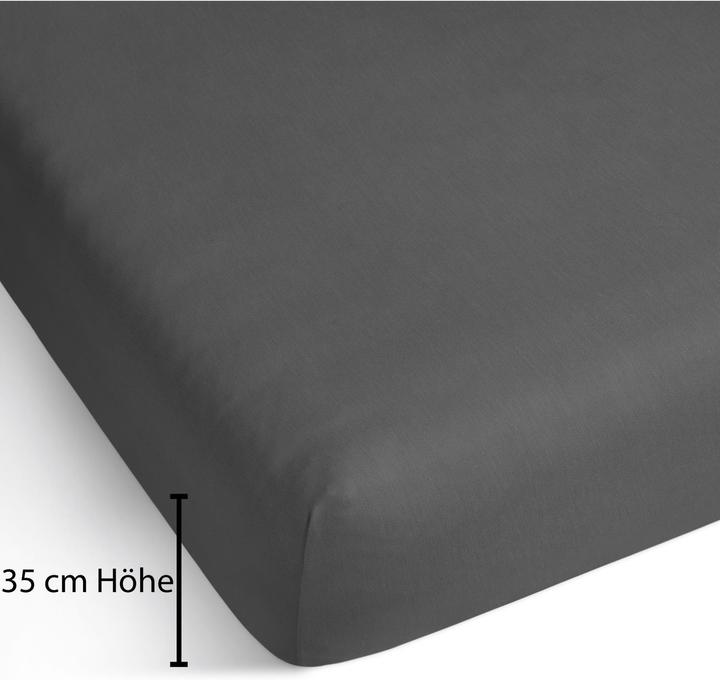 Produktbild Aspero Bio-Baumwoll Spannbettlaken Minas (180 x 200 x 35 cm)