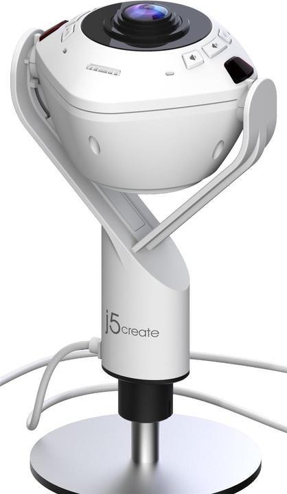 Produktbild j5Create JVU368-N 360°-AI-gesteuerte-Webcam mit Freisprecheinrichtung (2.10 Mpx)