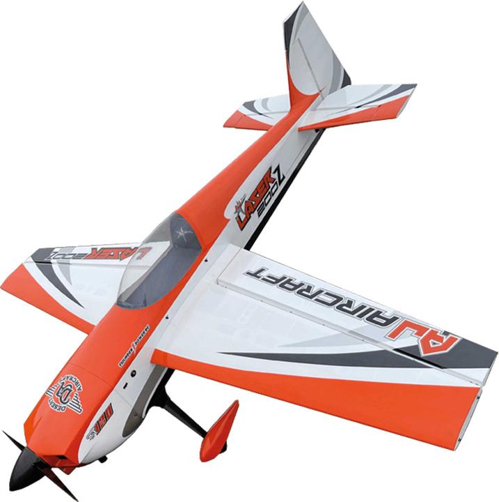 AJ Aircraft Laser z200 ARF 103" Orange Aerobatic Model 2.61m (Aerobatics)