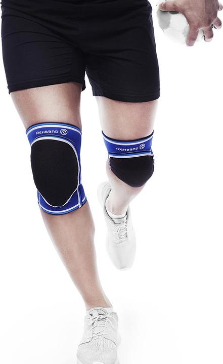 Actual product image Rehband Prn Original Knee Pad Blue (L, Knee pad)