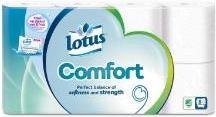 Immagine prodotto Antalis Carta igienica Lotus Comfort 3 veli 18,45m 56 rotoli/cartone - (56 rotoli per cartone)