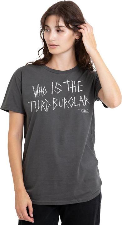 Immagine prodotto American Vandal Turd Burglar Maglietta Adulto Unisex (XL)