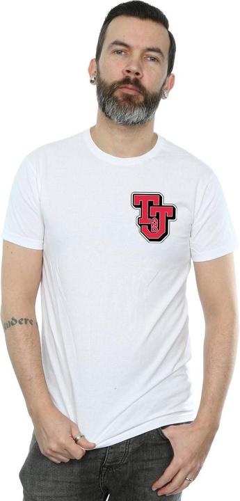 Actual product image Tom & Jerry Mens Collegiate Logo T-Shirt (S)