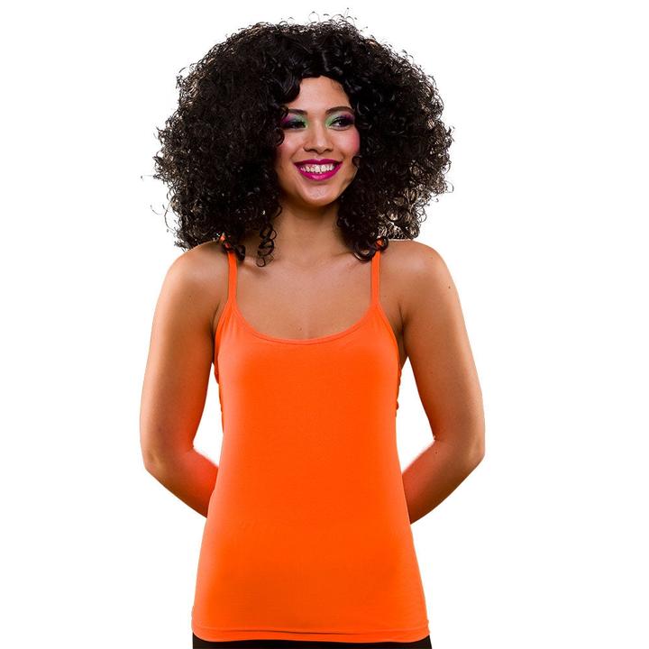 Produktbild Wicked Costumes 80er Neon Orange Spaghetti Träger Shirt (M/L)