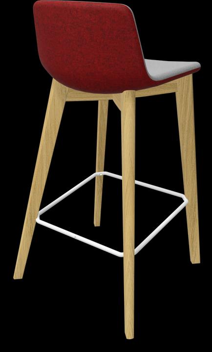 Immagine prodotto Narbutas Sgabello da bar Twist & Sit