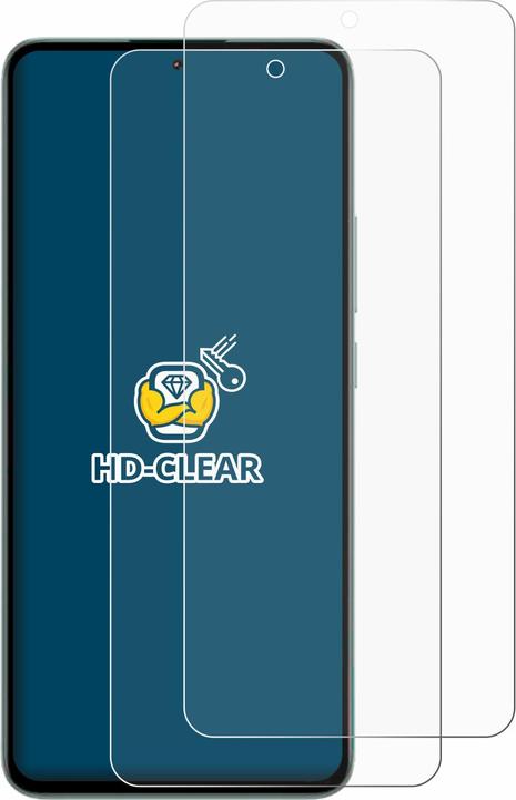 Actual product image BROTECT Screen Protector Clear (2 Piece, Xiaomi 13T)