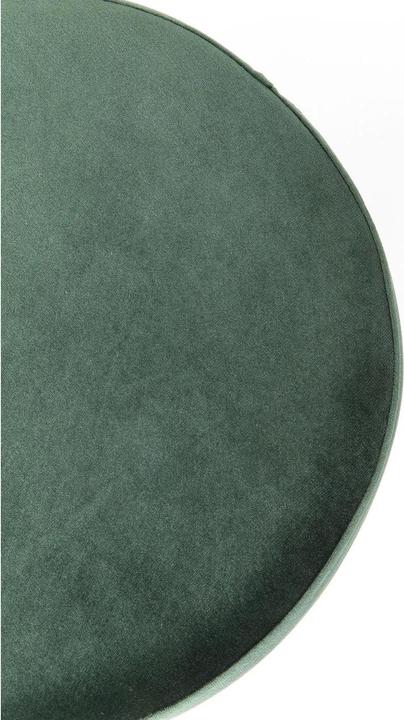 Produktbild Kare Design Hocker Cherry Dunkelgrün Brass Ø35cm