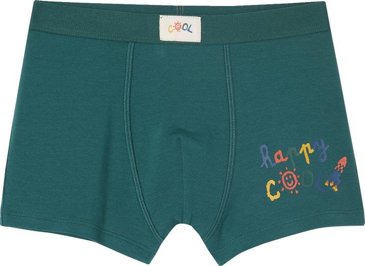 Immagine prodotto Vertbaudet Bio-Kollektion: 5er-Pack Jungen Stretch-Boxershorts COOL (98, Confezione da 5 pezzi)