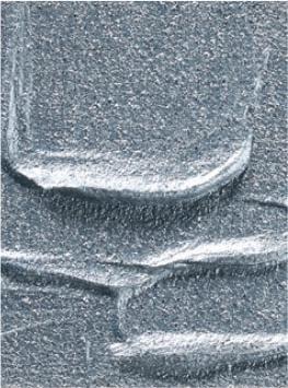 Actual product image Magni KREUL 85401 - Solo Goya Acrylic Medium, 100 ml tube, structure paste granite silver, pasty putty ma (Silver, Granite, 100 ml)
