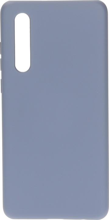 Actual product image Mobiparts Silicone Cover Huawei P30 Royal Grey (Huawei P30)