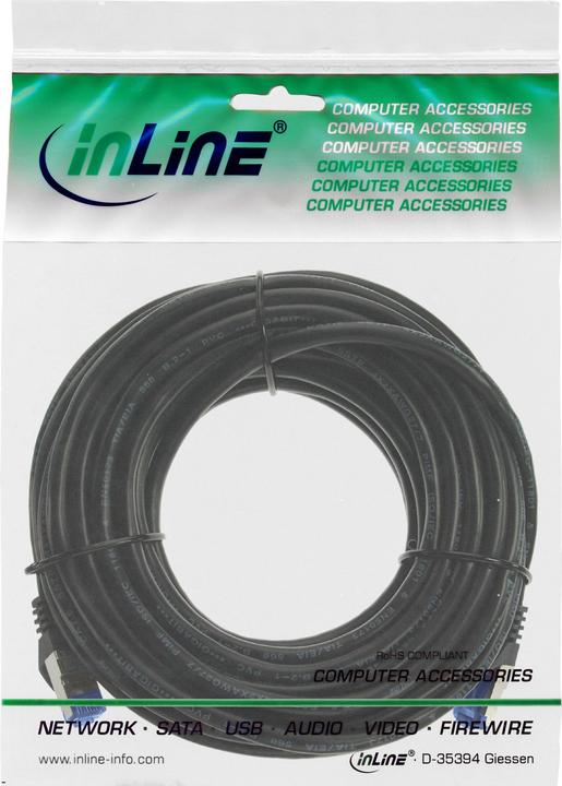 Produktbild InLine Patchkabel armiert (U/FTP, CAT6a, 25 m)