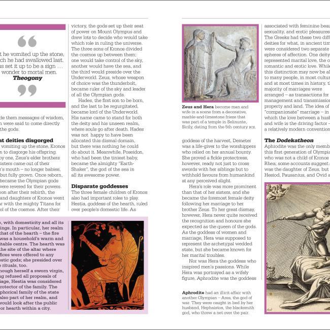 Produktbild The Mythology Book (Englisch, Collectif, 2018)