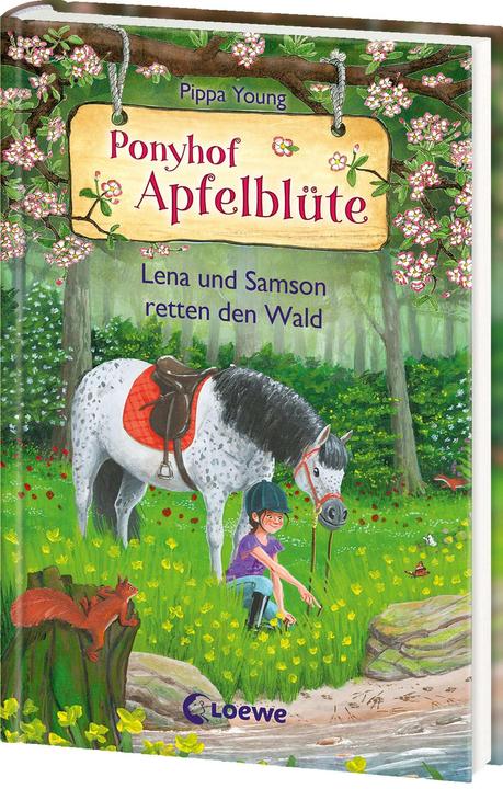 Produktbild Loewe Ponyhof Apfelblüte (Band 22) - Lena und Samson retten den Wald (Deutsch, Pippa Young, Sandra Margineanu, Saeta Hernando, 2024)