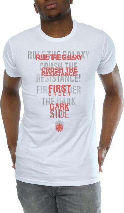 Actual product image Star Wars Mens The Last Jedi Dark Side Echo T-Shirt (L)