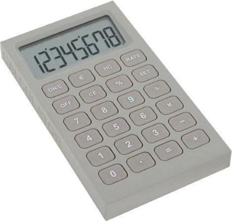 Actual product image Lexon BURO CALCULATOR - calculator (Solar cells, Batteries)