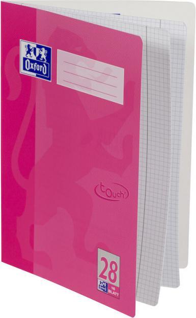 Actual product image Oxford Exercise book, A4, ruling 28 (A4, Checked, Hardcover)
