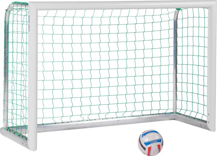 Sport-Thieme Alu-Mini-Trainingstor Professional Kompakt, Weiss-Pulverbeschichtet