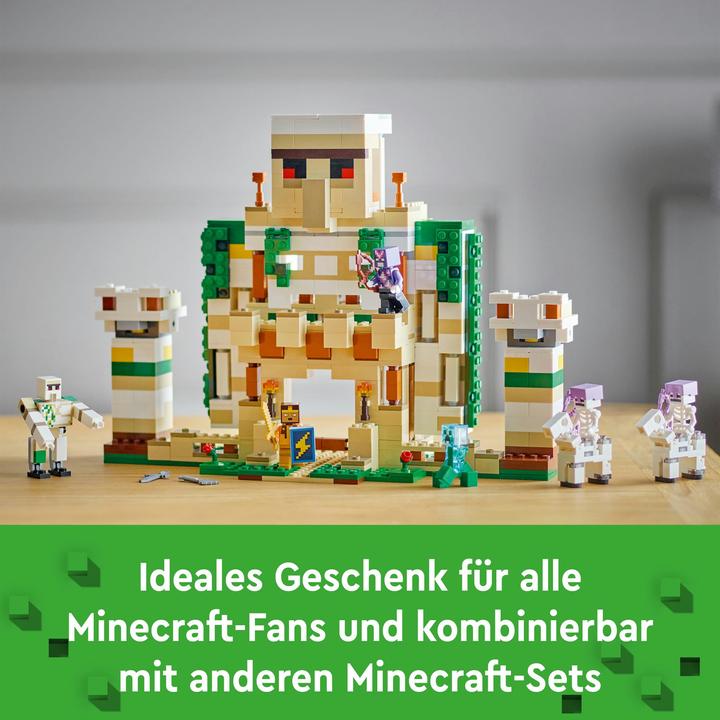 Image du produit LEGO 21250 La forteresse du golem de fer (21250, LEGO Minecraft)