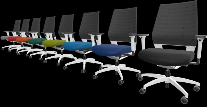 Actual product image Dauphin X-Code office swivel chair