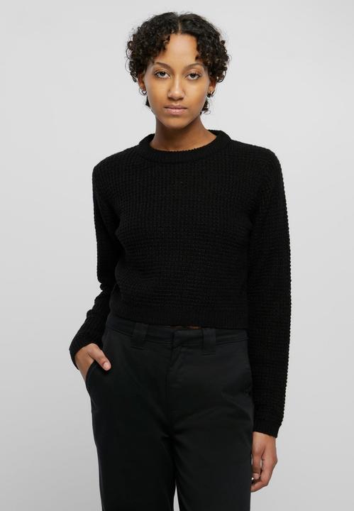 Actual product image Urban Classics Ladies Short Waffle Sweater (XL)