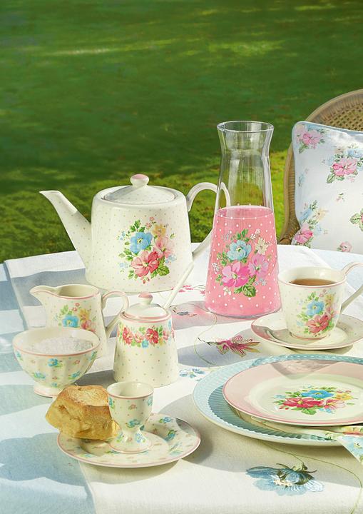 Image du produit Greengate Rosalia French Bowl medium white 10cm (1 x)