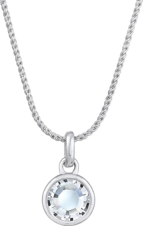 Image du produit Elli Chaîne en cristal (Argent sterling 925, Cristal de verre, 45 cm)