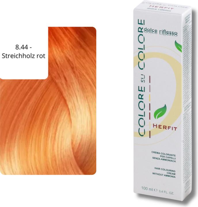 Produktbild XanitaliaPro Haarfarbe Ohne Ammoniak (8.44 - Streichholz rot)